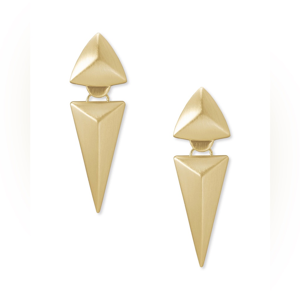 Kendra Scott Vivian Statement Earrings, Brand New,$75